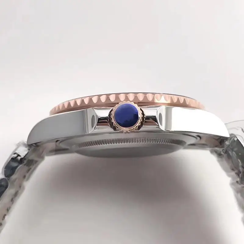 2020 новые мужские роскошные часы Керамические розовое золото 40 мм Циферблат 316L