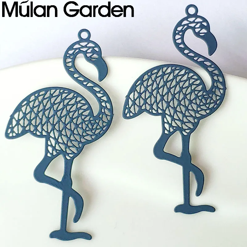 Креативные аксессуары сделай сам в виде фламинго компоненты для женщин