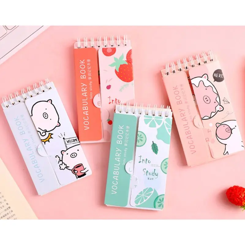 

2022 New Kawaii Fruit Notebook Foreign Language Vocabulary English Words Reciting Planner