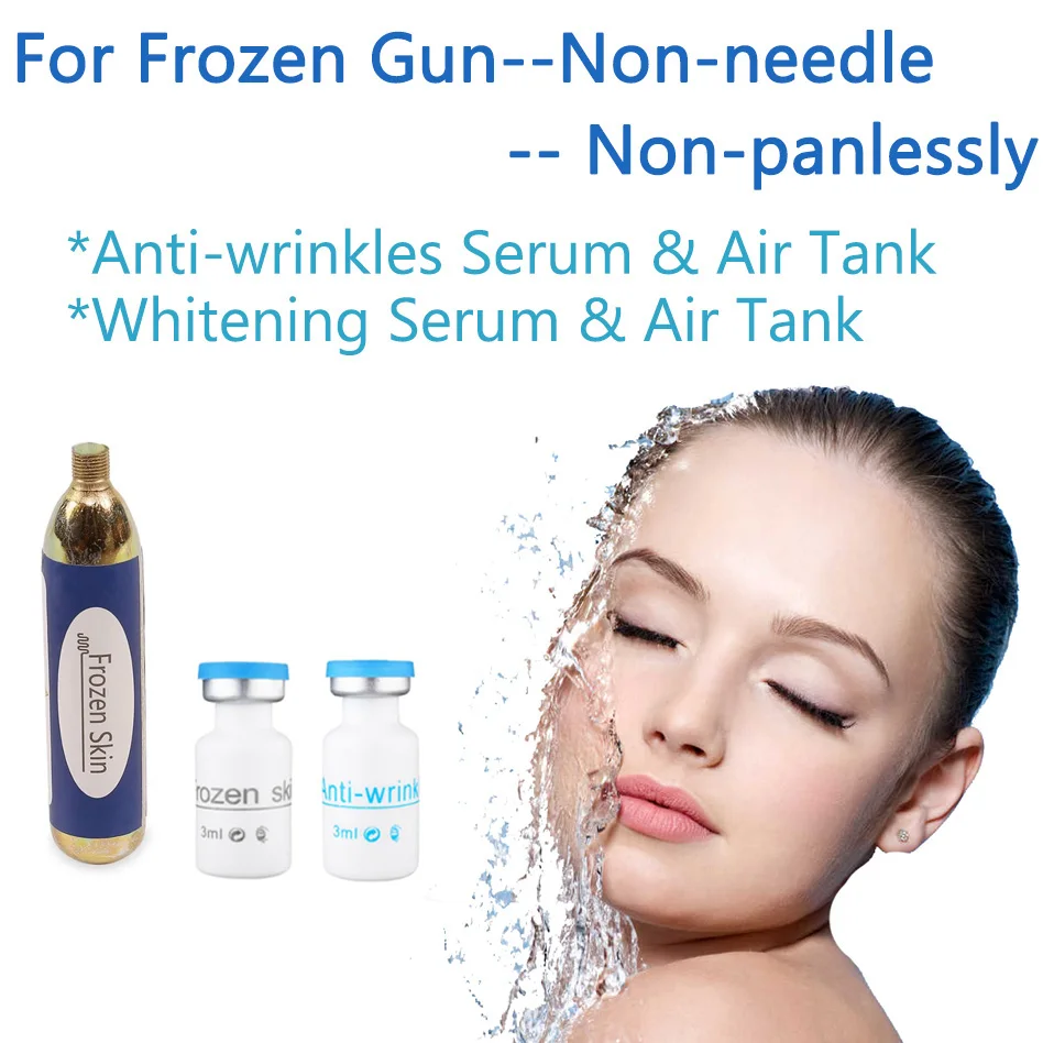 Сыворотка против морщин/осветления кожи (Гиалуроновая кислота) и Co2 газовый