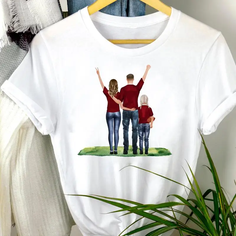 

Женская одежда, милая любовь 2021, семейная мама, мама, мама 90-е, мультяшный принт, женские рубашки, футболка, женская футболка, топ, футболка с г...