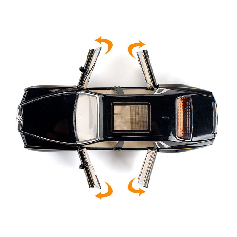 

HOBEKARS 1:24 Pull Back Diecasts Model Car Metal Vehicles Phantom Simulation Luxury Car Sound Light For Boys Gifts Collection