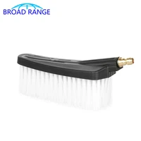 fix brush water car wheel window cleaning washing brush with g14 quick connect adaptor for all kinds of high pressure washer