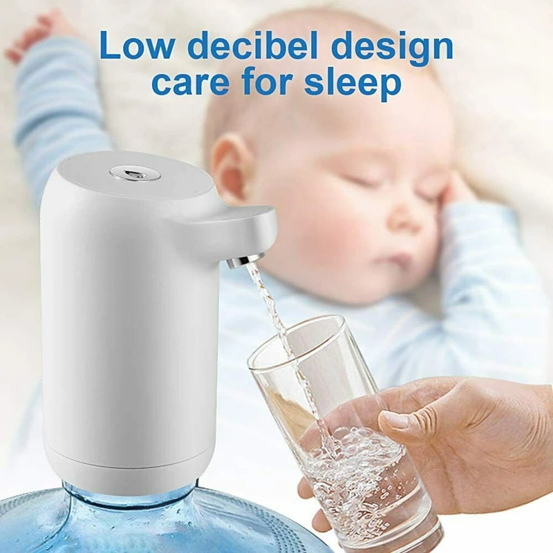 

5 Gallon USB Portable Water Bottle Jug Dispenser Automatic Electric Switch Pump