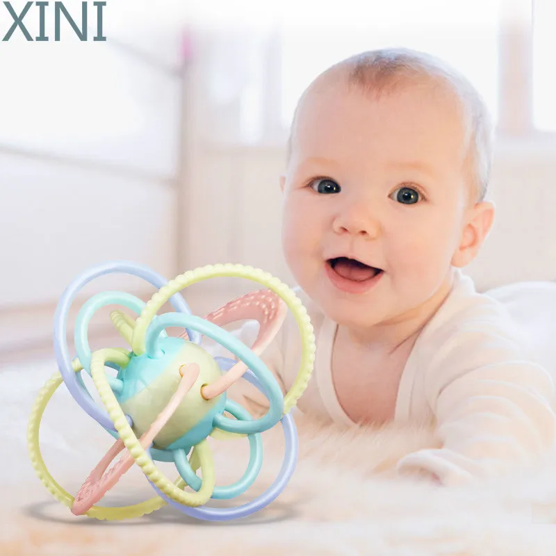 

XINI Baby Toys 0 12 Months Teething Newborn Toys for Baby Boys Mobile Hanger Sensory Rattle for Toddler Montessori Gift
