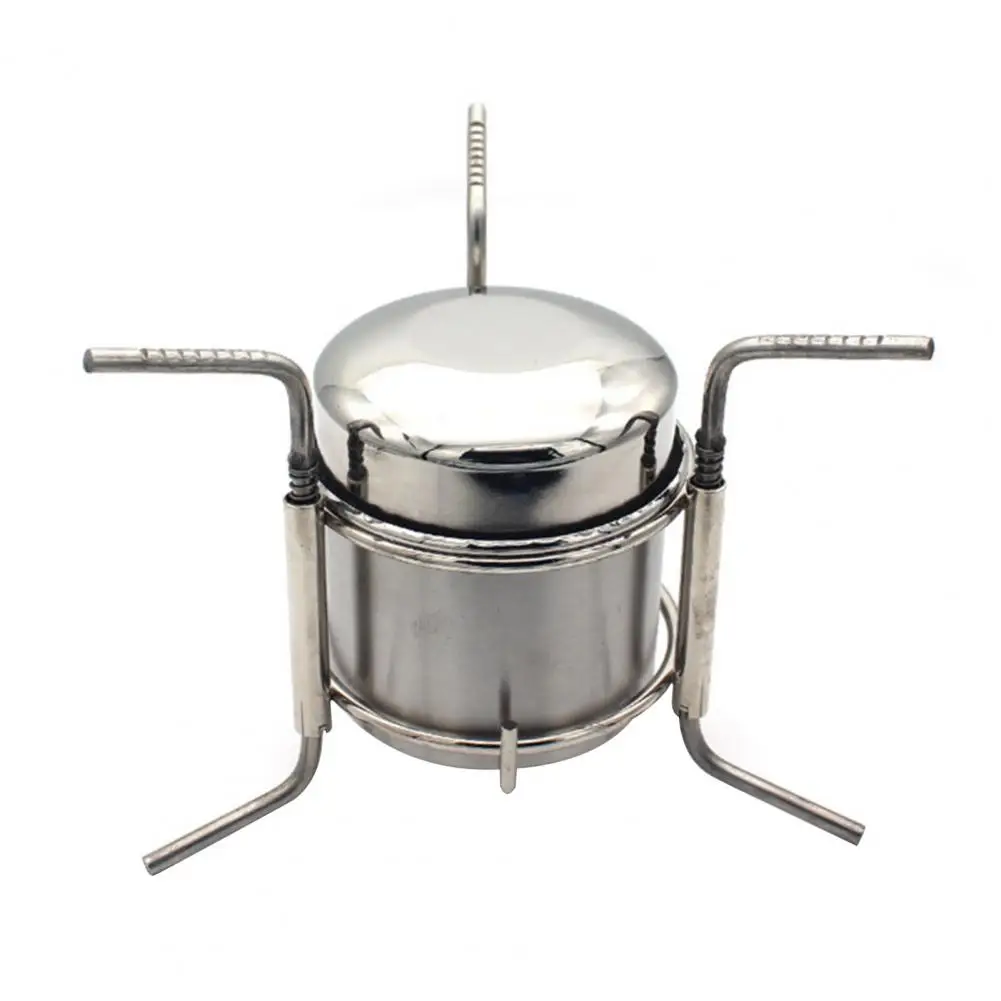 Спиртовая горелка с нержавеющей крышкой из стали | Спорт и развлечения