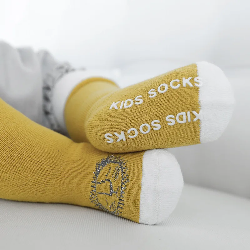 3 пар/лот Детские носки для новорожденных детская зимняя маленьких девочек