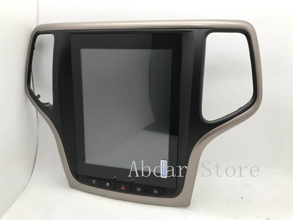 10,4 ''Tesla стиль Android 8,1 автомобильный dvd-плеер gps навигация для JEEP Grand Cherokee 2012- стерео радио CARPLAY ips PX6 HDMI