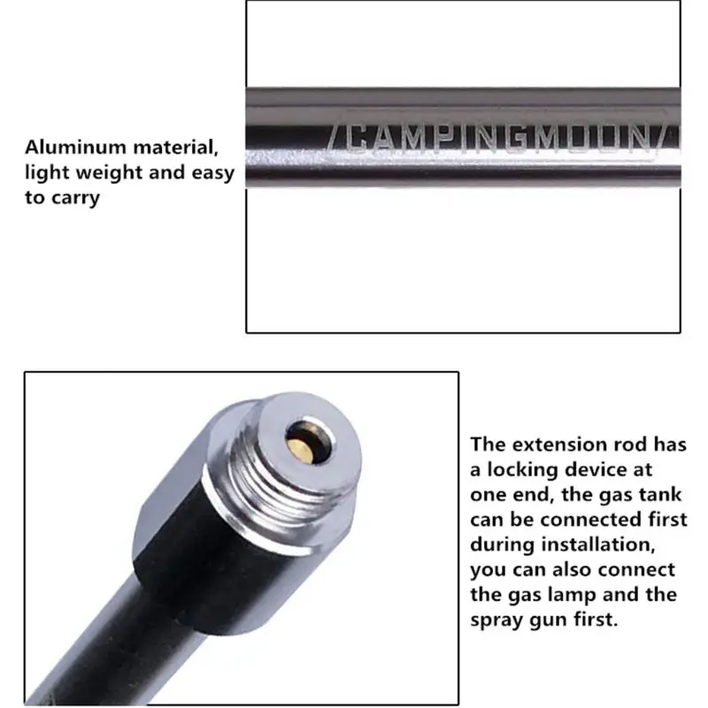 Газовый фонарь удлиняющая трубка для выдува расширитель лампа кемпинга штанга
