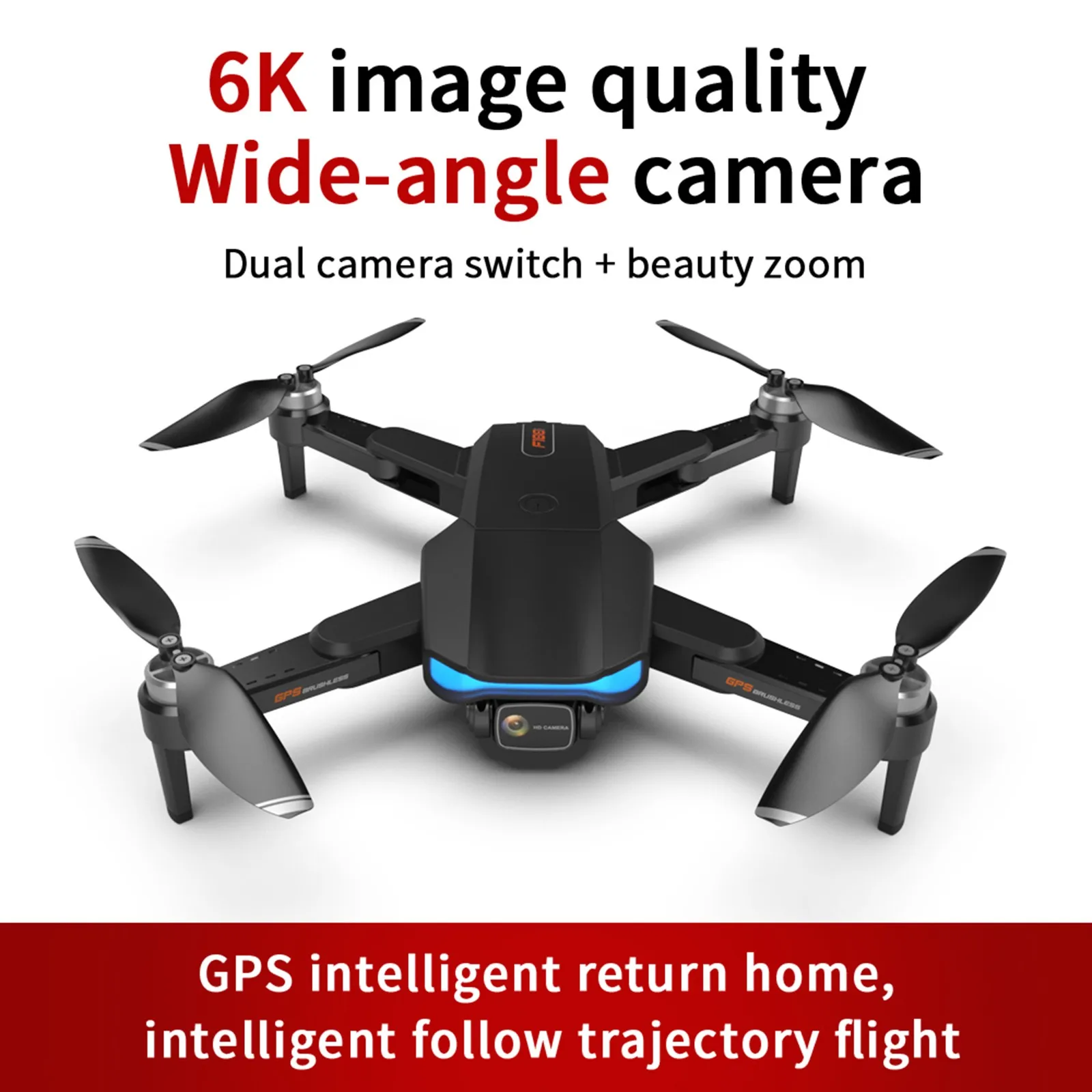 

Eachine F188 Камера Дрон GPS 5G Wi-Fi FPV 1080P бесщеточный 26 мин Время полета 1 км Профессиональный Дрон Квадрокоптер с дистанционным управлением # Y10