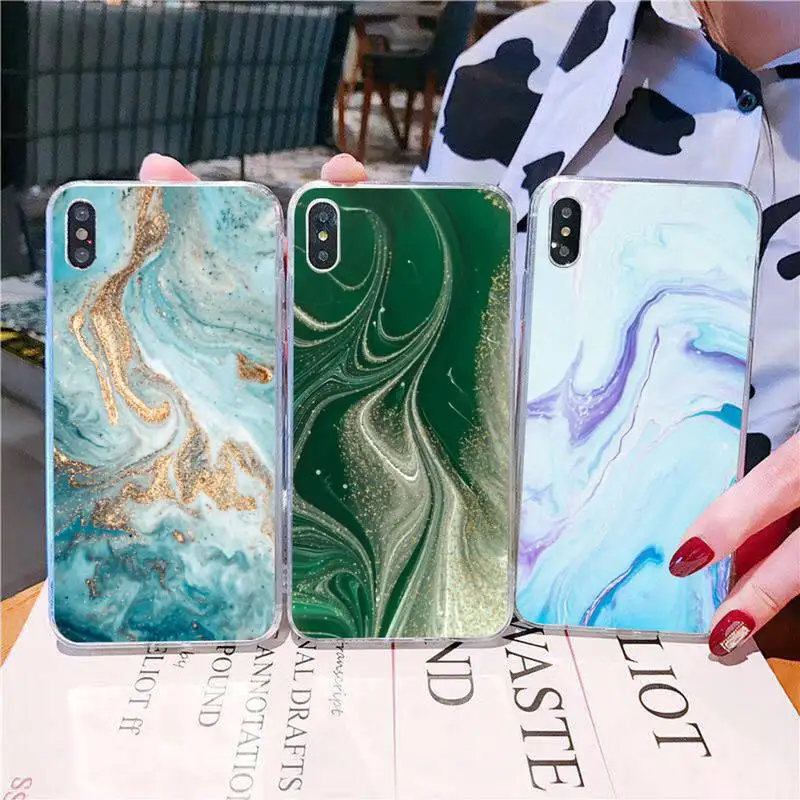 

YNDFCNB Matte Marble Texture Phone Case for iphone 13 11 12 pro XS MAX 8 7 6 6S Plus X 5S SE 2020 XR cover