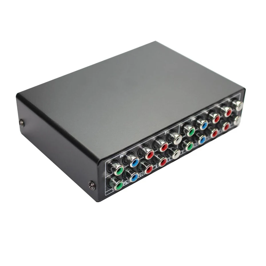 Селектор компонентов RGB 5 RCA 3-полосный ypbpr-переключатель AV-переключатель для PS2 Wii
