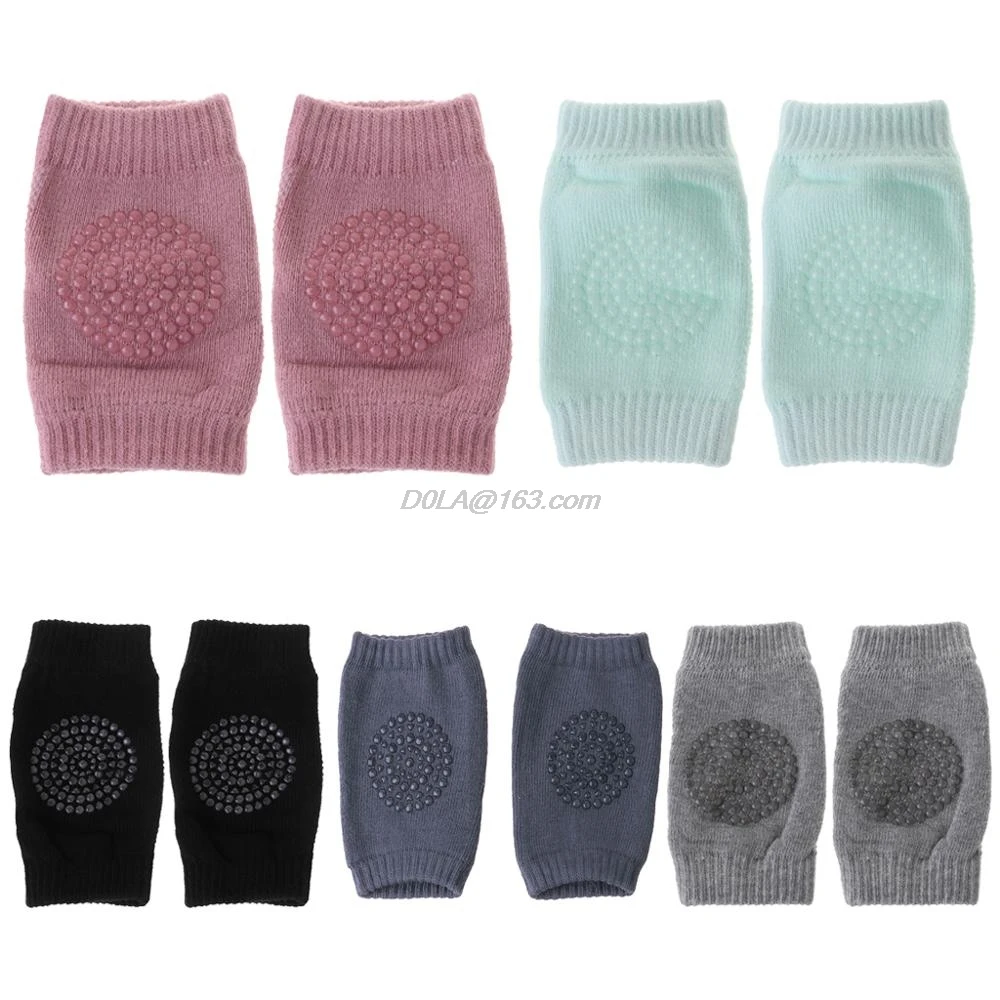 Лидер продаж 1 пара Детские наколенники Нескользящие налокотники для обучения