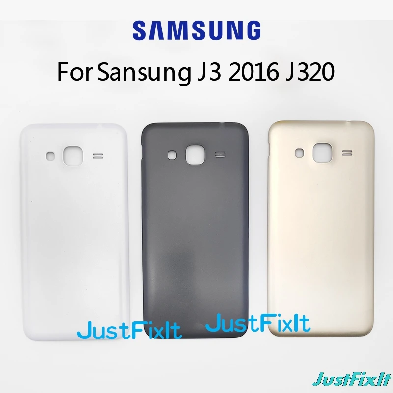 

Original For Samsung Galaxy J3 2016 J320 SM- J320A J320F J320M J320FN Back Battery Housing Cover Case Battery Door Rear Lid
