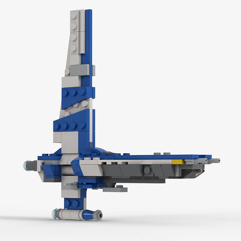 

Строительные блоки MOC Mini Micro Scale модель эсминца Space of Wars, детали для сборки своими руками, обучающие игрушки для детей, подарок, 137 шт.