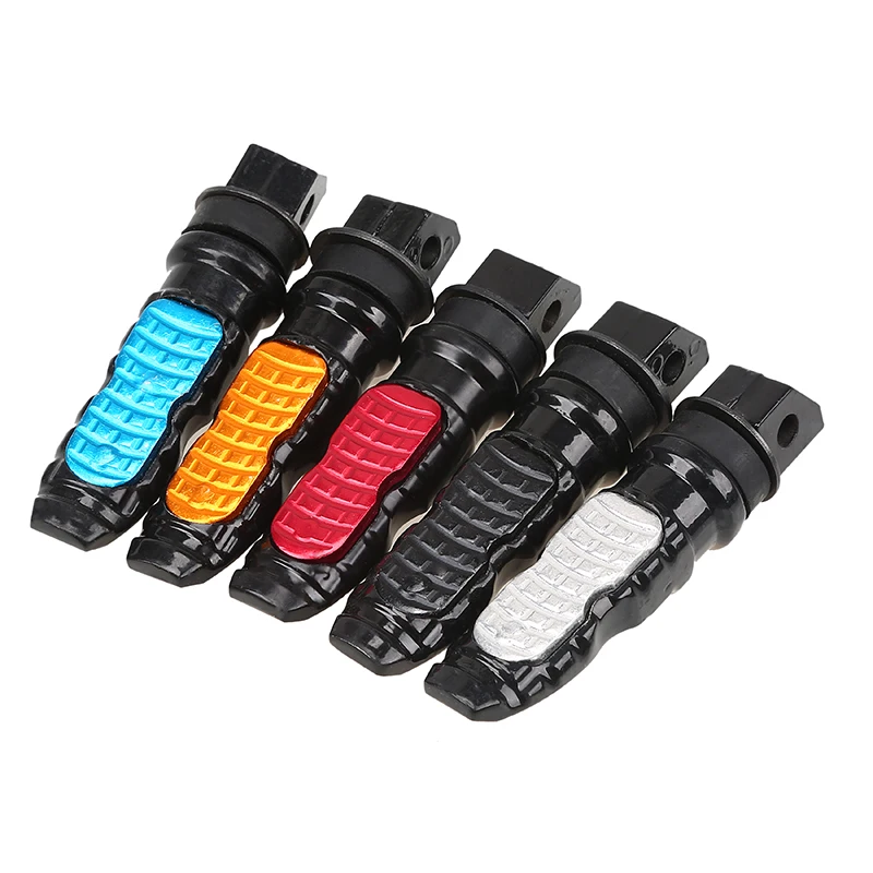 Алюминиевые Подножки POSSBAY 8 мм подножка для мотоцикла Honda Suzuki Yamaha Harley BMW задний