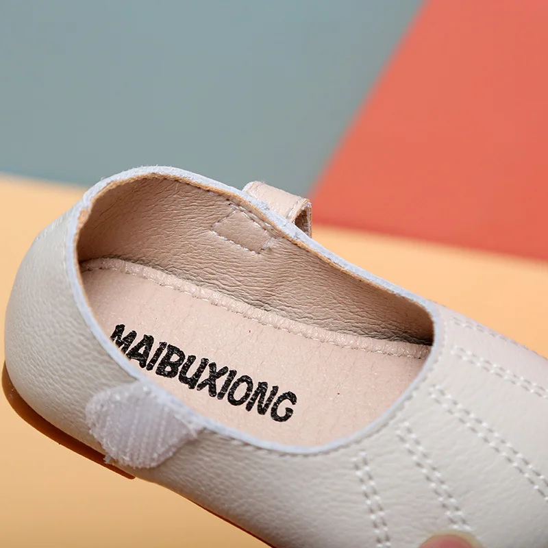 Детские туфли весна лето кожа мягкая подошва|Обувь для детей с мягкой подошвой| |