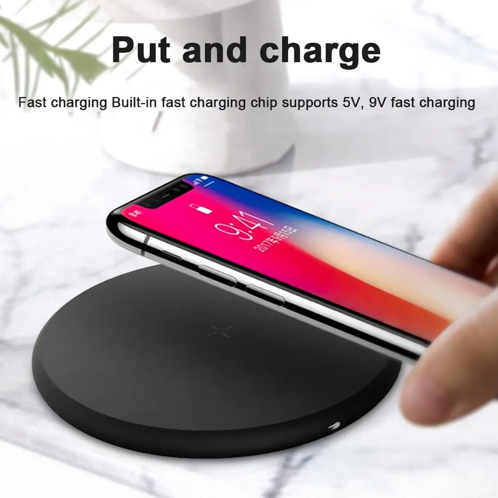 Быстрое беспроводное зарядное устройство автоматически отключается