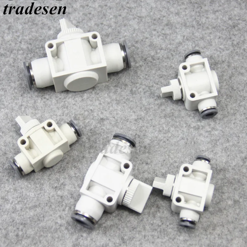 Пневматические фитинги быстроразъемный пластиковый контроллер скорости