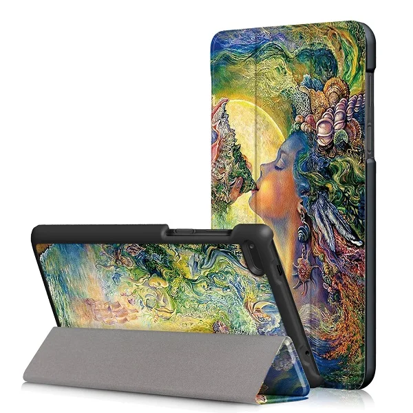 Складной чехол для lenovo Tab 7 Эфирное TB-7304F 7304I 7304X2017 Умный Магнитный чехол для lenovo Tab 7 Чехол - Цвет: LVTAB 7304 SY HZN