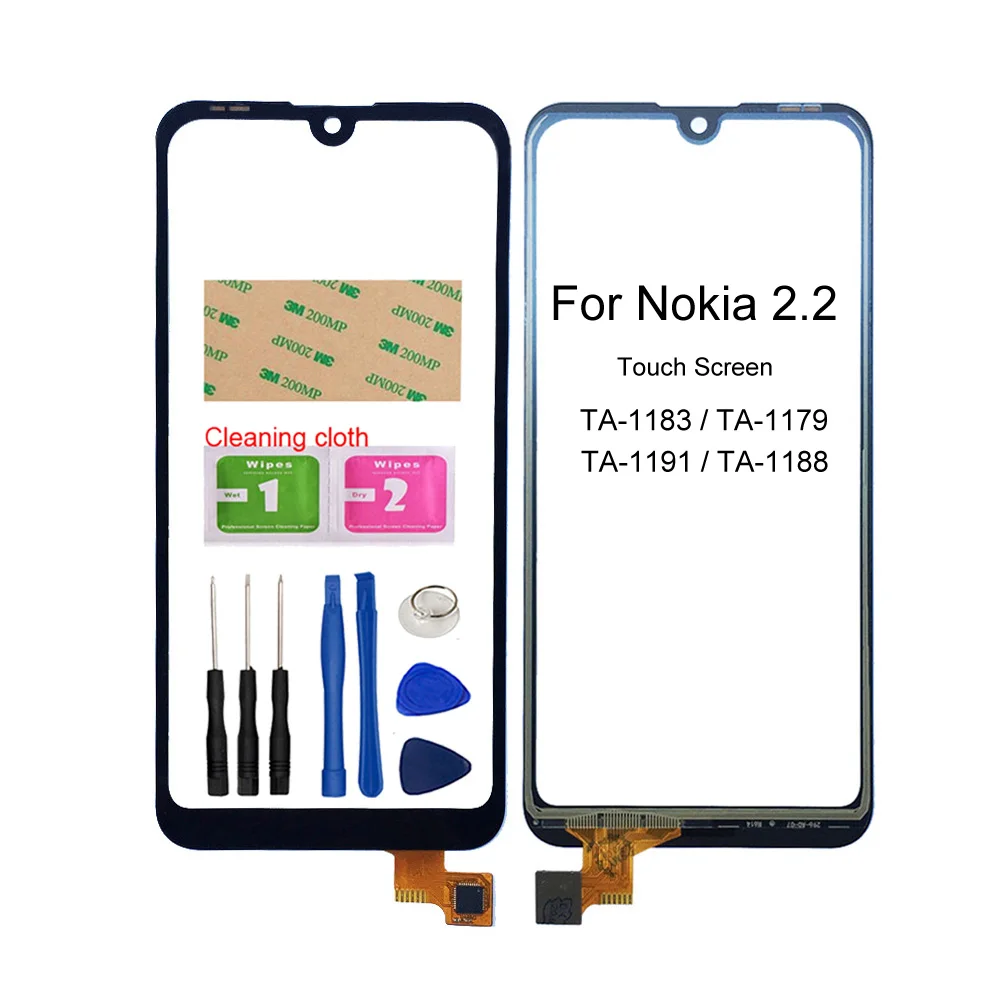 Для Nokia 4 2/3 2/2 1 телефон сенсорный экран дигитайзер сенсорная стеклянная панель