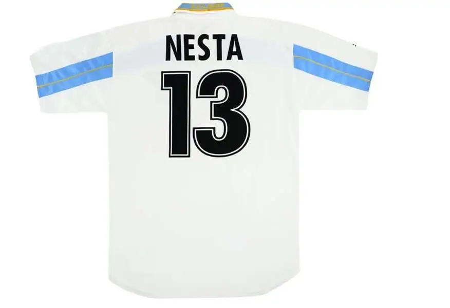 

Lazio Retro 1989 1990 1991 1992 1999 2000 2001 Soccer Jerseys NEDVED SIMEONE SAL T-shirts