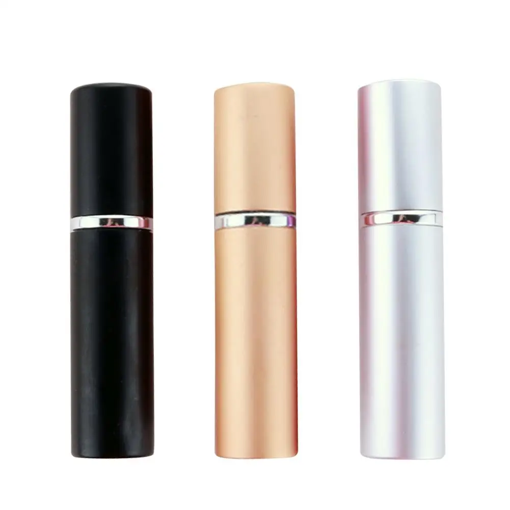 

3pcs Travel Fillable Perfume Sub-Bottle Mini Small 5ml Aluminum Portable Spray-Type Cosmetic Container Empty Bottle Set
