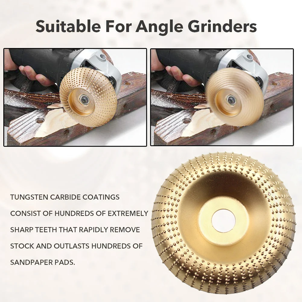 Polishing Carbide Wood Sanding Carving Shaping Disc For Angle Grinder Grinding Wheel Sale Accessories tool Woodworking D4 | Инструменты