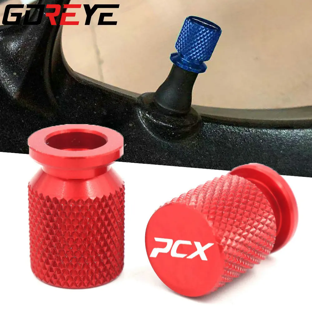 PCX CNC Алюминиевый клапан для шин крышка воздушного порта аксессуары мотоциклов