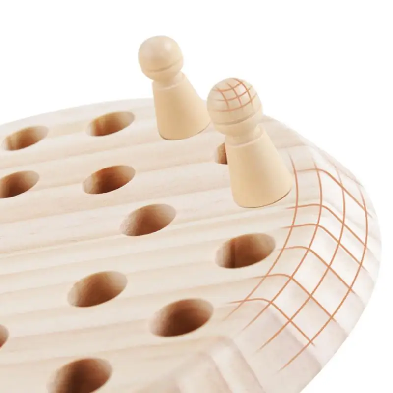 

Wooden Memory Match Stick Chess Fun Color Game Board Puzzles Educational Toy Cognitive Ability Learning Toys For Children