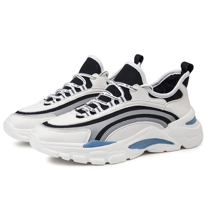 

Мужские повседневные вязанные повседневные весенние кроссовки; Повседневная мужская обувь; Цвет белый; Сезон лето; schoenen sapato; 2020