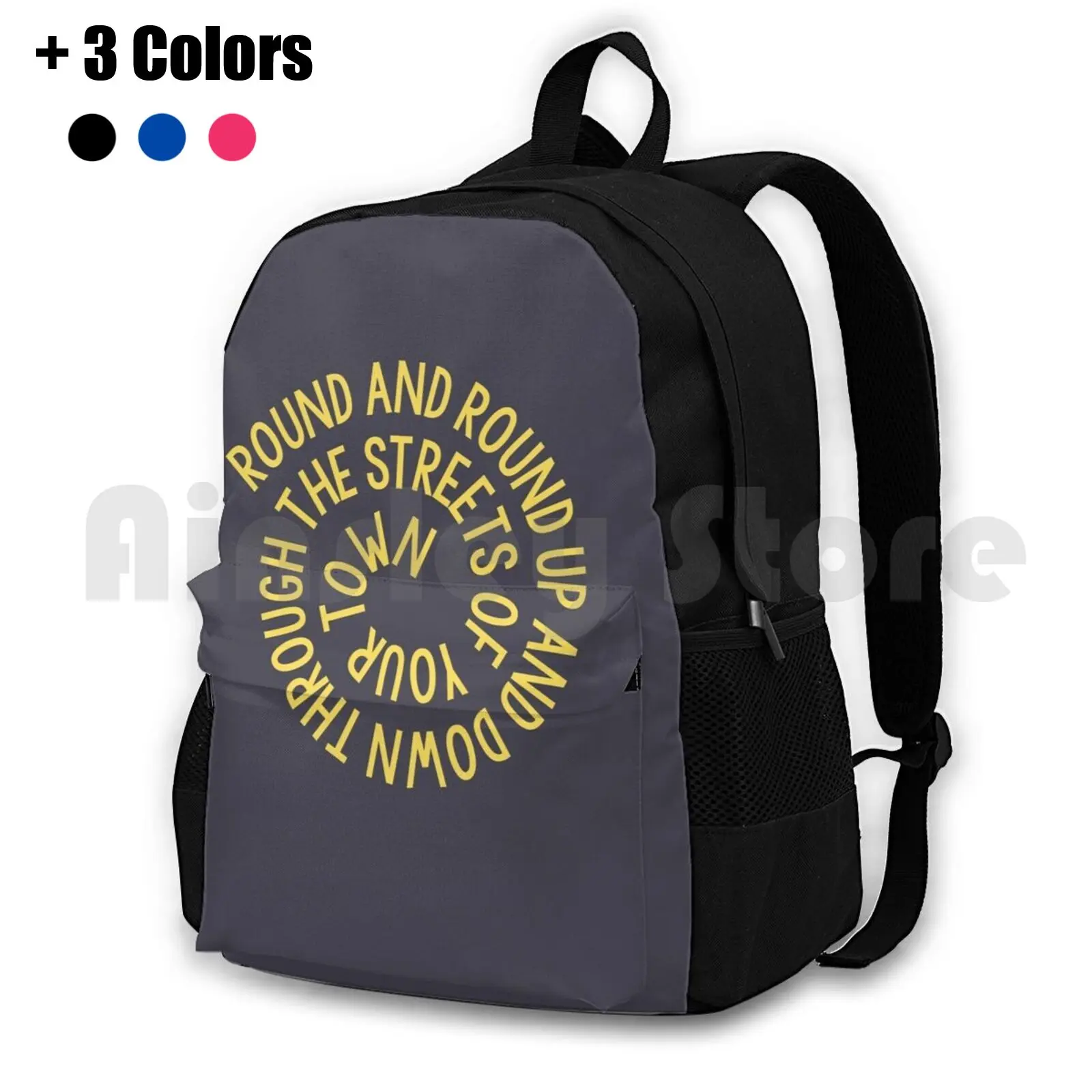 

Streets Of Your Town Outdoor Hiking Backpack Riding Climbing Sports Bag Mustard Streets Of Your Town Go Betweens Australia