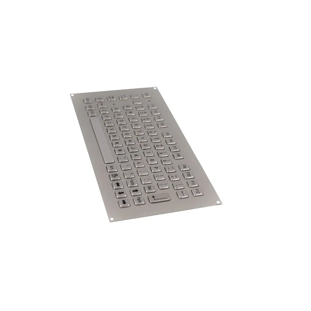 Клавиатура с передней панелью из нержавеющей стали компактной полной