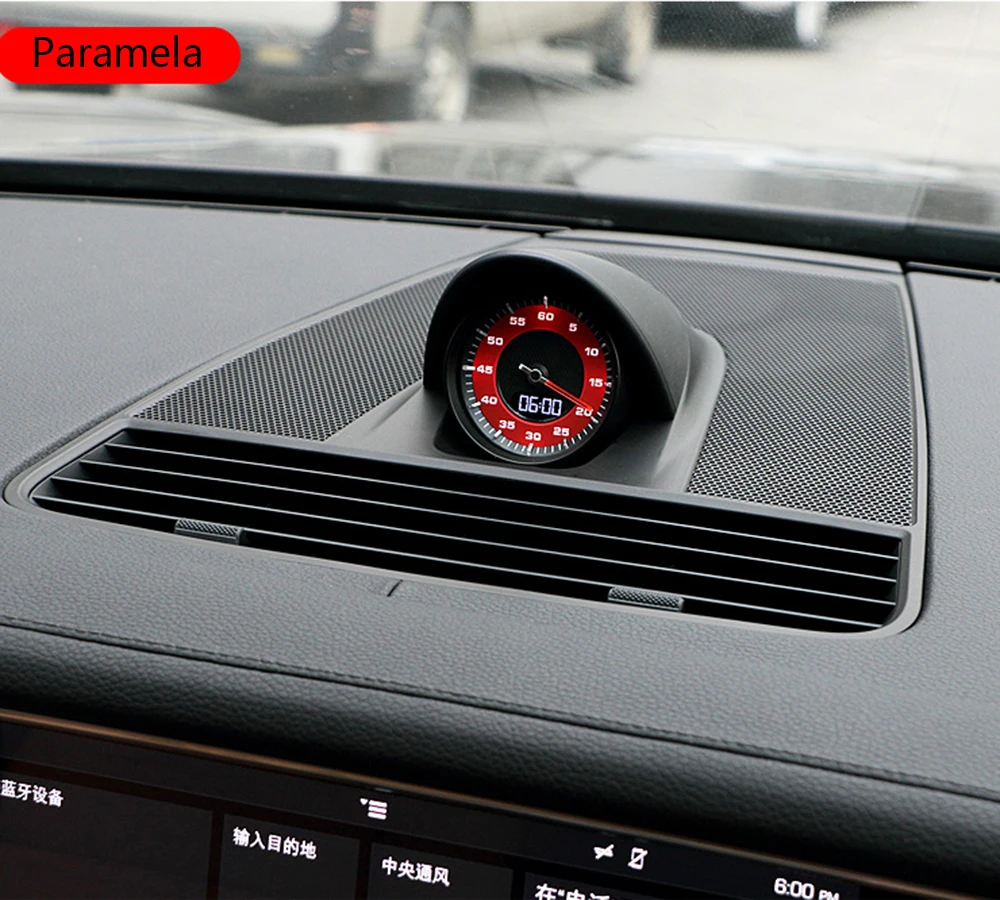 Автомобильный секундомер для Порше парамела 2010-2020 интерьер приборной панели