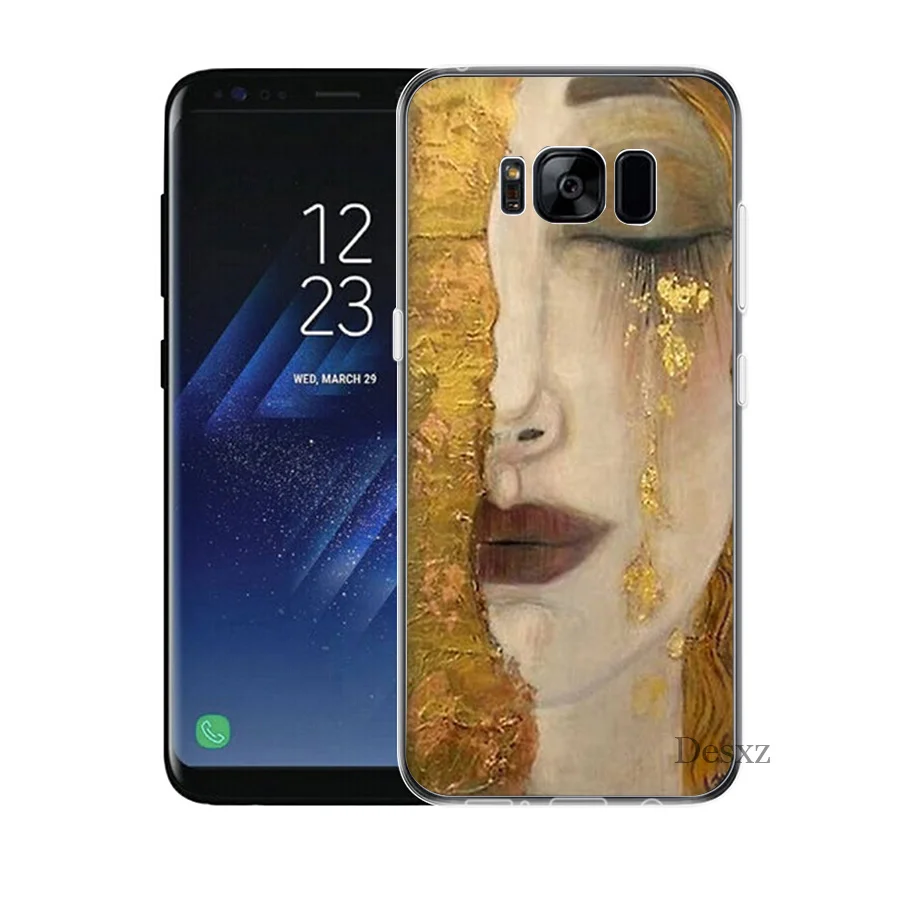 Чехол КРЫШКА ДЛЯ samsung Galaxy A3 A5 A6 A8 A9 A10 A20 A30 A40 A50 A60 A70 поцелуй картина Густава Климта