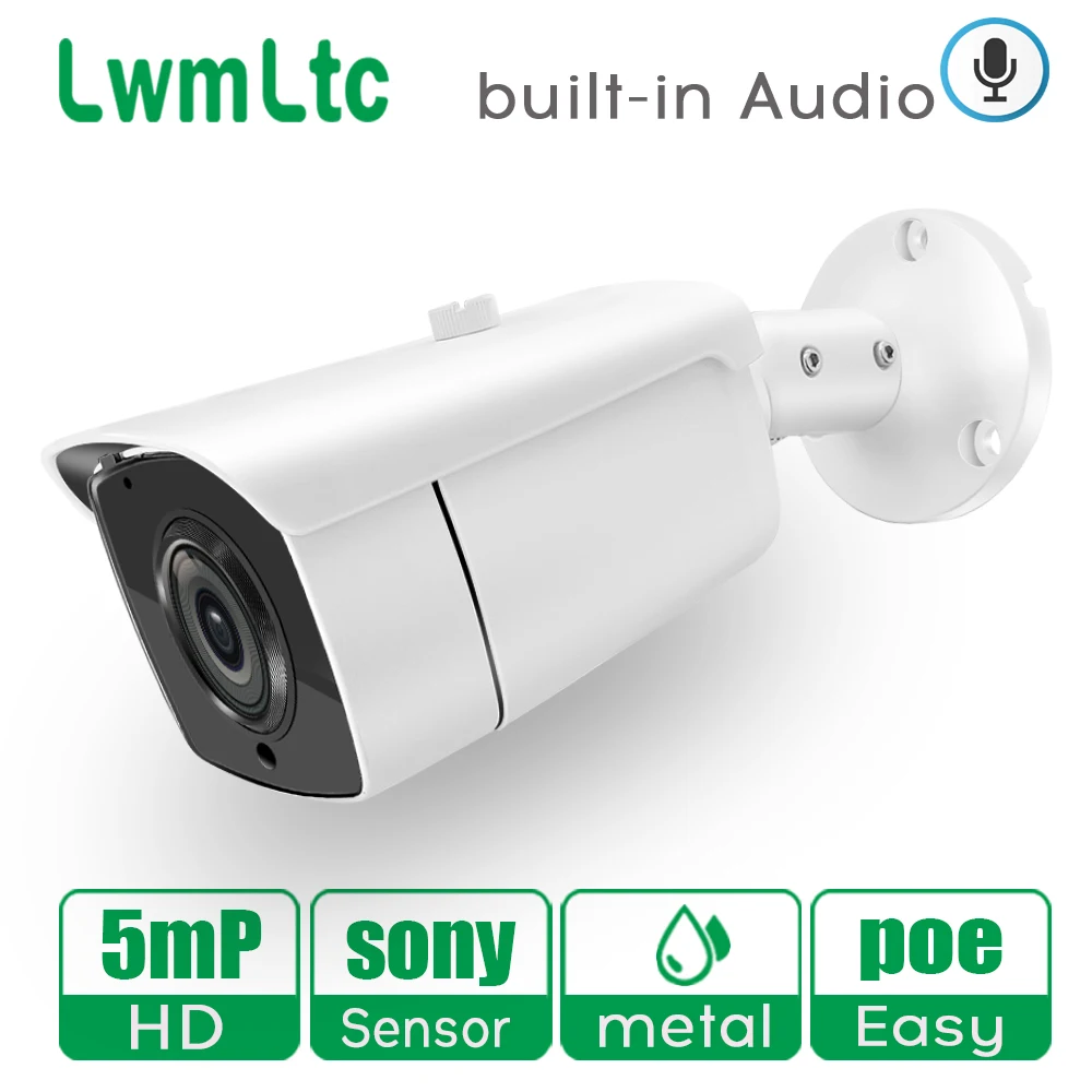 Наружная IP камера видеонаблюдения SONY IMX307 3 Мп 2 МП 5 1080p|Камеры видеонаблюдения| |