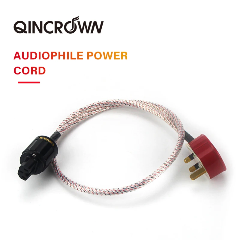 

Hifi British Standard Music Ribbon 7-Valhalla Color Amplifier Power Cable HiFi Audio Power Wire,AC Supply Power Line
