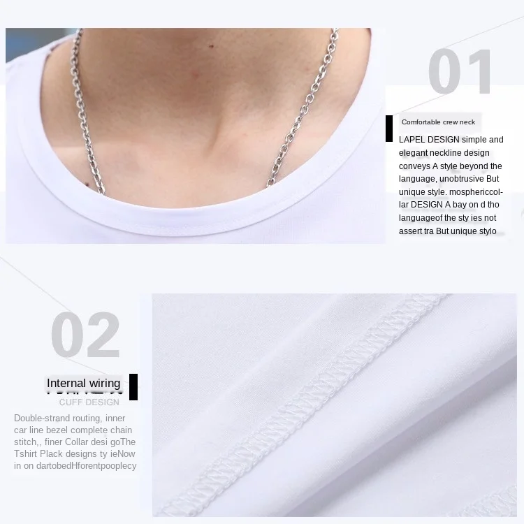 

DIY short sleeve T-shirt to customize class clothes custom print graphic couple clothes creative loose T-shirt children's tops