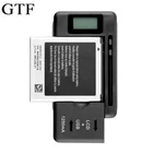 Универсальное зарядное устройство GTF с ЖК-дисплеем для телефонов, 1 USB-порт, вилка стандарта СШАЕС, умное зарядное устройство
