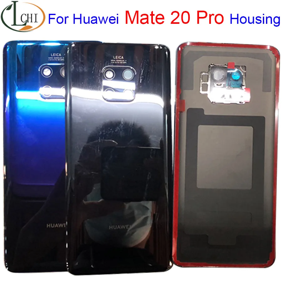 

Original Rear Back Housing Door For Huawei Mate 20 pro Glass Battery Cover For Mate20 Back cover Housing Replacement Parts