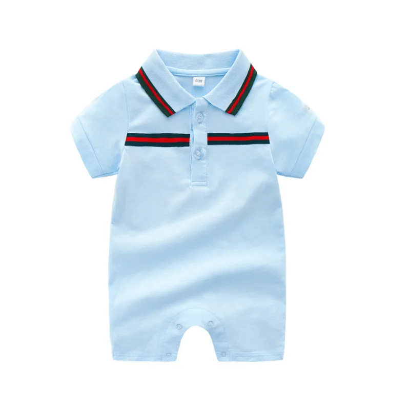 Newborn Baby Boys Clothes Set 0-24 Summer Infant Rompers+ Hat 2Pcs Clothing Sets Jumpsuit | Детская одежда и обувь