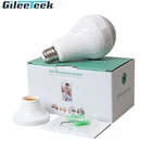 Панорамная Wi-Fi камера 1,323 Мп с возможностью поворота на 360 градусов, беспроводная мини IP-камера с лампочкой, монитор обслуживания 3D VR для умного дома