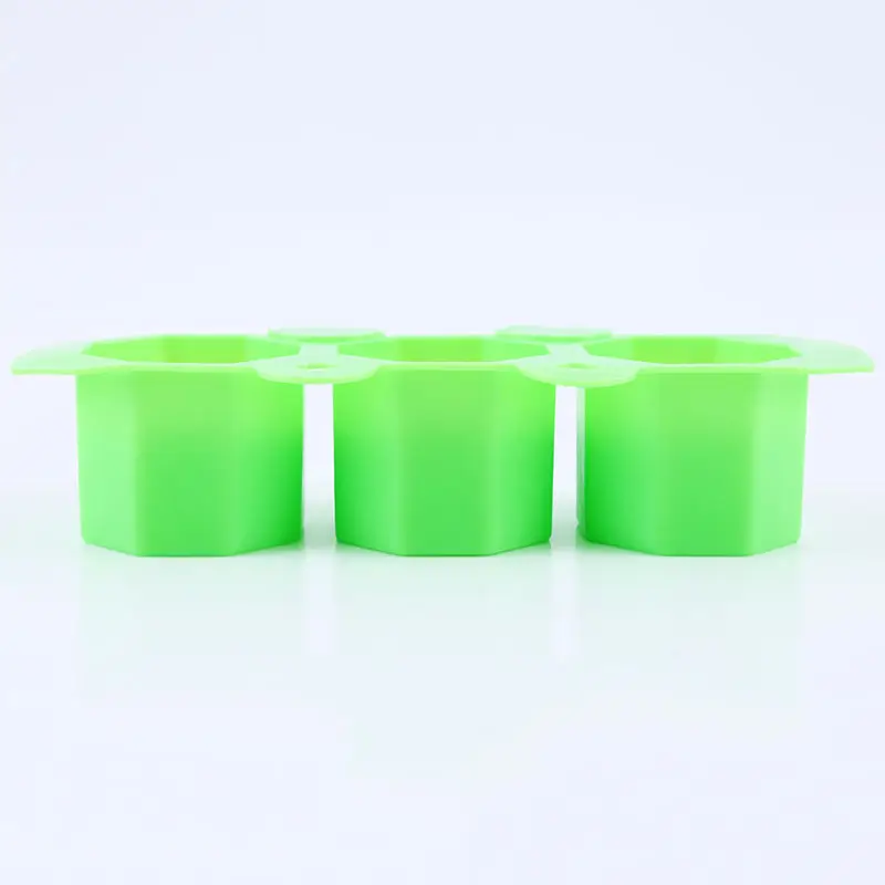 Силиконовые цементные каменные мульти-мясо Цветочные настольные горшки 3D форма