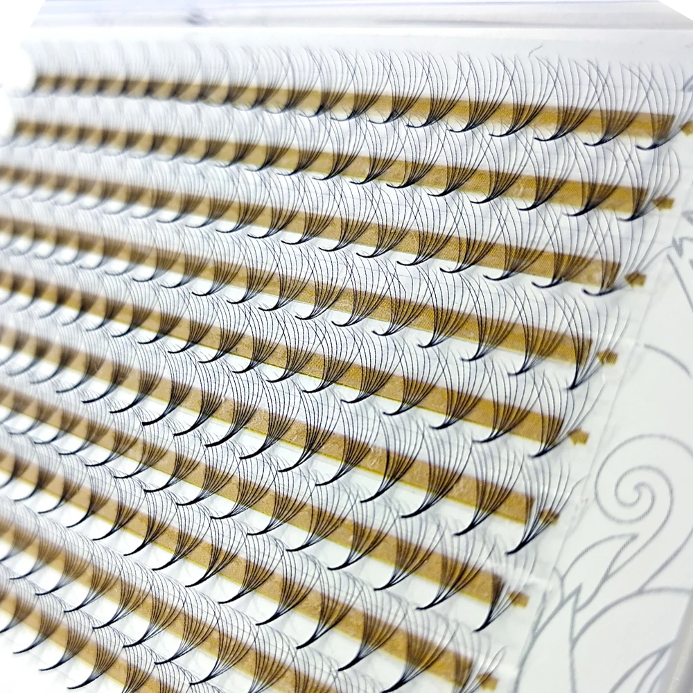 Новинка 8D русские объемное наращивание ресниц промежуточные Стволовые