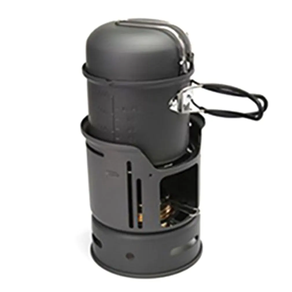 

2021 NEW Camping Pot 7-piece Camping Pot Set For 1-2 Persons Self-driving Tour Durable Camping Pot