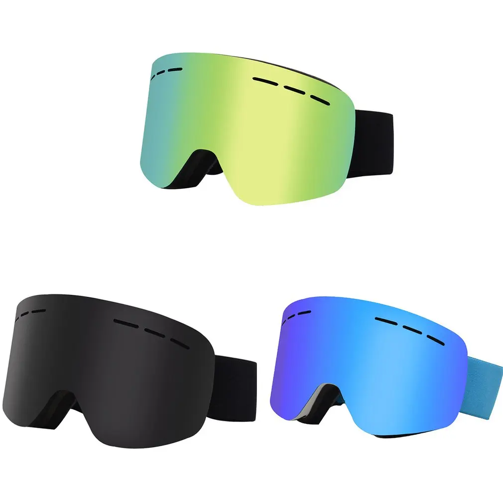 

Large Cylindrical Ski Goggles Double-layer Anti-fog Snow Goggles Outdoor Mountaineering Windproof Glasses