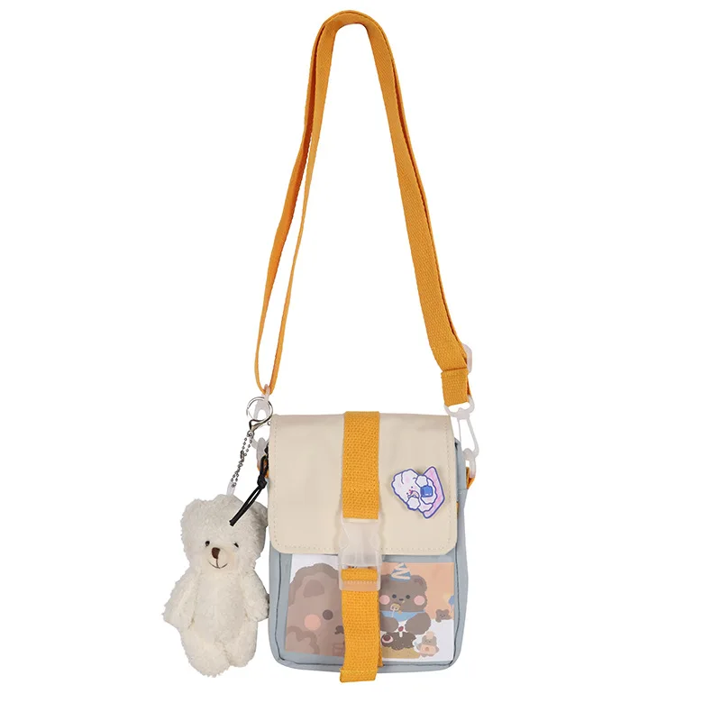 

2021 New Fashion Small Bag Women Flap Nylon Crossbody Bags Women Mobile Phone Bags Shoulder Bag For Women Bolsa Feminina Sac Bag