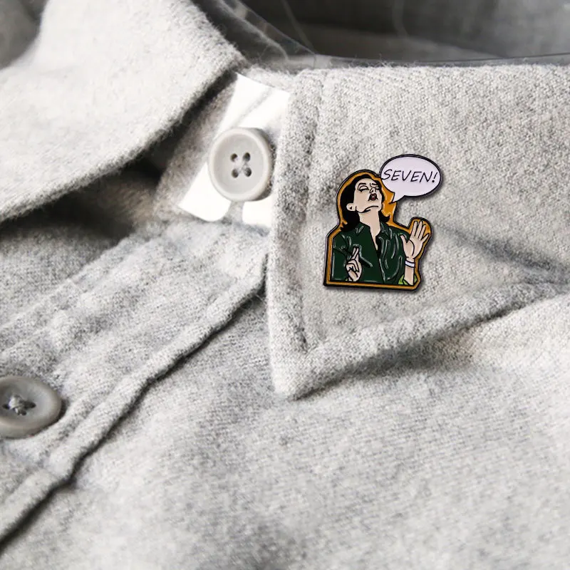 

PF921 friends tv show Figures Enamel Pins Badge Brooch Backpack Bag Collar Lapel Decoration Jewelry Gifts for Friends Fans