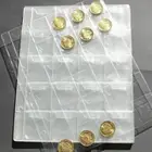 Коллекционный книжный держатель для монет с кармашками в 20 30 42 ячейки для женской портативной профессиональной юбилейной коллекции монет.