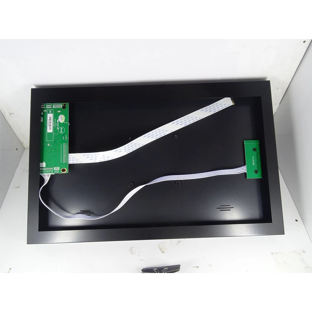 

15.6" EDP Controller board + Metal alloy back cover case box VGA HDMI-compatible kit for LP156WHB 1366x768 Panel screen DIY